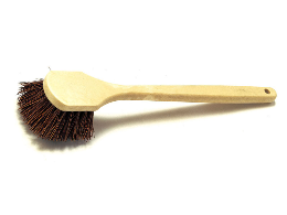 Long Arm Utility Brush, Palmyra Fiber