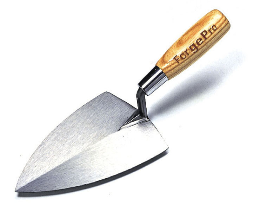 ForgePro Tile Setting Trowel, Wood Handle