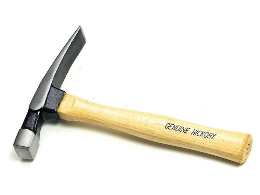 16 oz, Brick layer Hammer, Wooden Handle