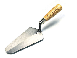 ForgePro Gauging Trowel, Wood Handle