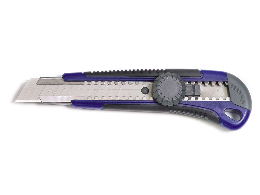 Snap-off Knife, Screw Lock w/2 Blades