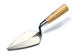 Pointing Trowel, Wood Handle